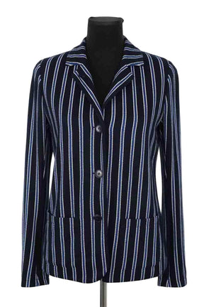 Veste Agnès B. Noir en Viscose, taille S - Seconde Main