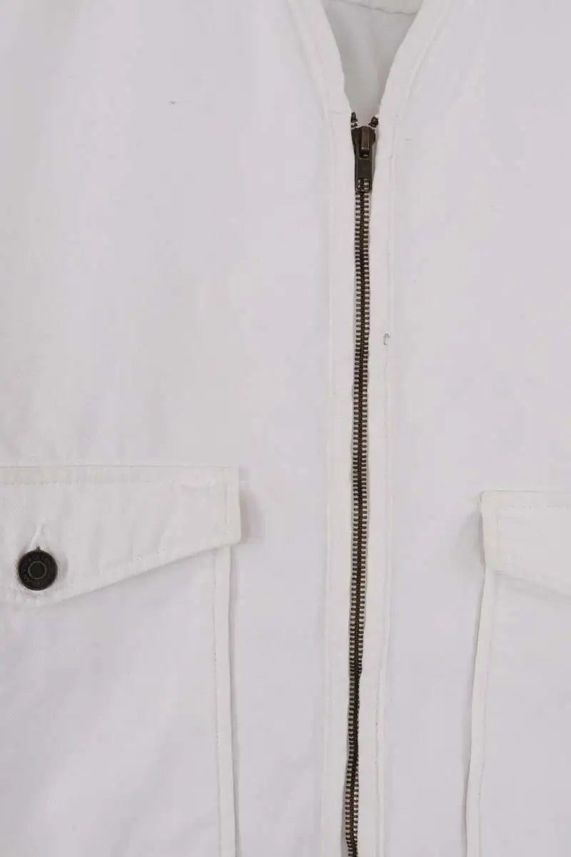 Veste American Vintage Blanc en Coton