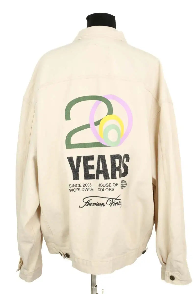 Veste American Vintage Ecru en Coton