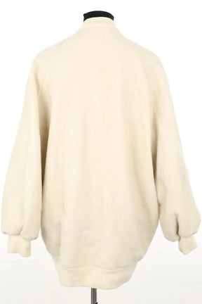 Veste American Vintage Ecru en Laine