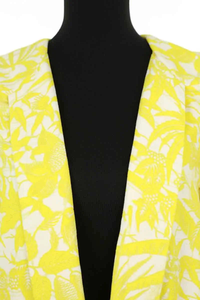 Veste American Vintage Jaune en Viscose