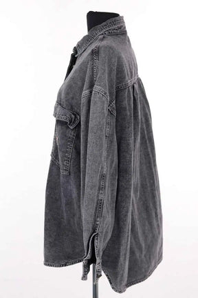 Veste American Vintage Noir en Coton