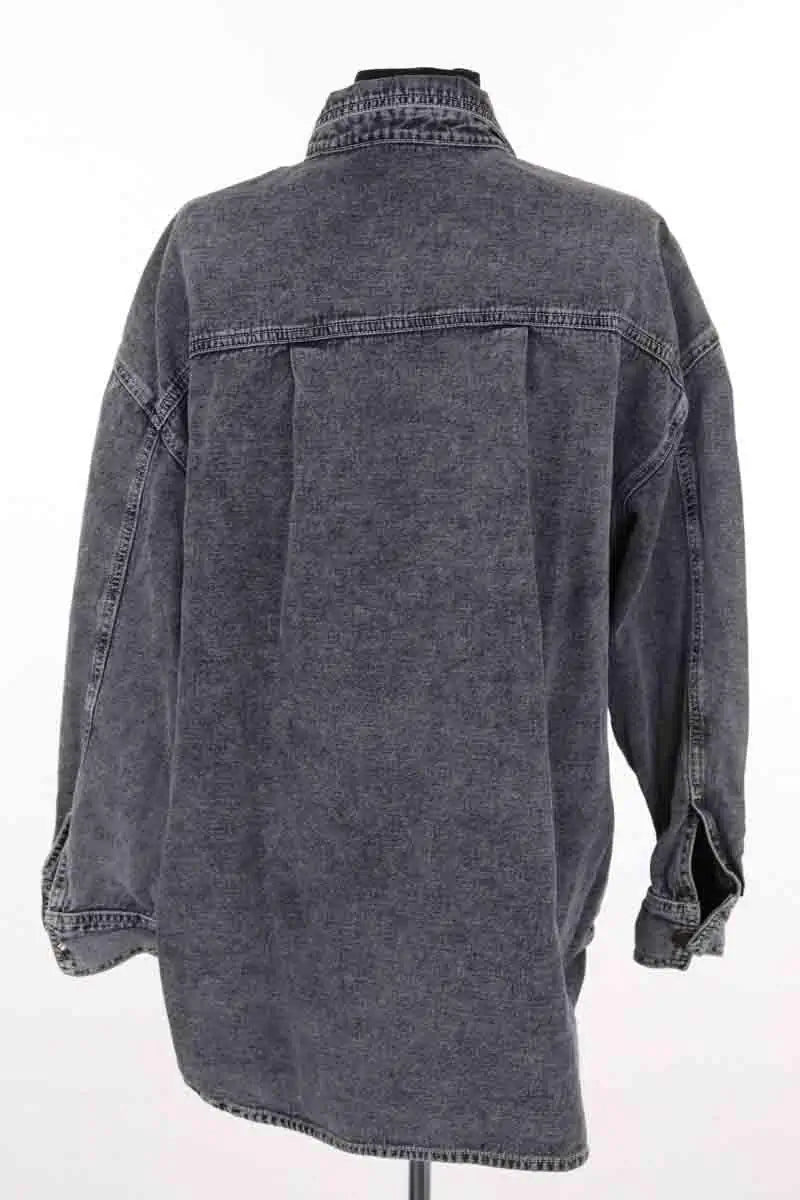 Veste American Vintage Noir en Coton