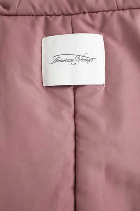 Veste American Vintage Rose en Polyamide