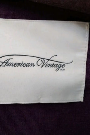 Veste American Vintage Violet en Polyester