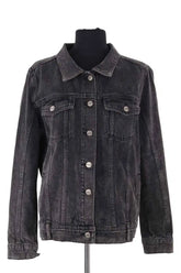 Veste Anine Bing Anthracite en Coton, taille XS - Seconde Main