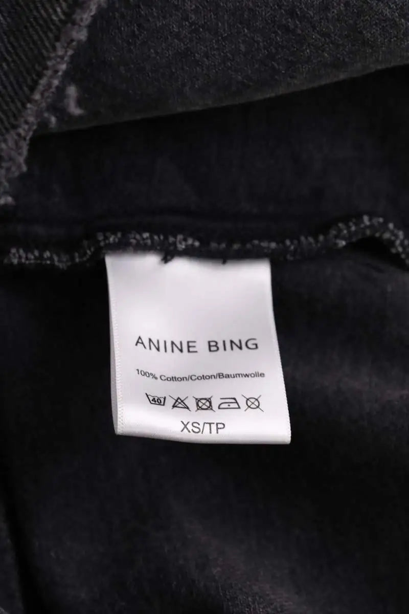 Veste Anine Bing Anthracite en Coton