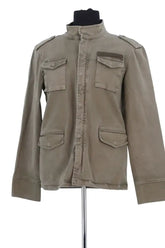 Veste Anine Bing Kaki en Coton, taille S - Seconde Main