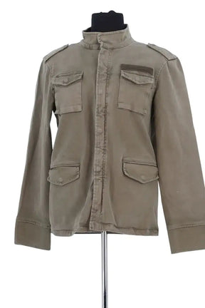 Veste Anine Bing Kaki en Coton, taille S - Seconde Main