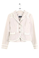 Veste Armani Beige en Polyester, taille S - Seconde Main