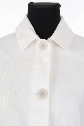 Veste Armani Blanc en Coton