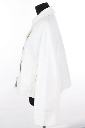 Veste Armani Blanc en Coton