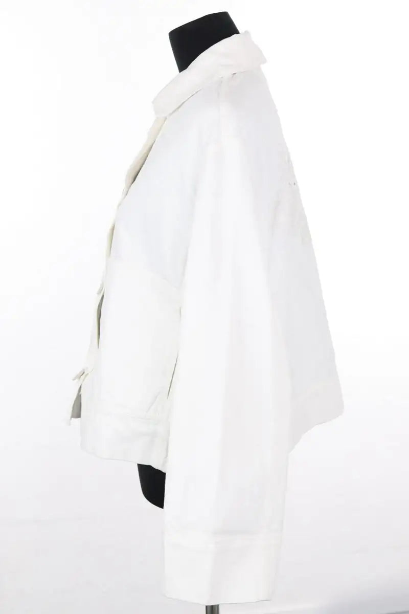 Veste Armani Blanc en Coton