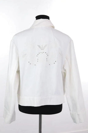 Veste Armani Blanc en Coton