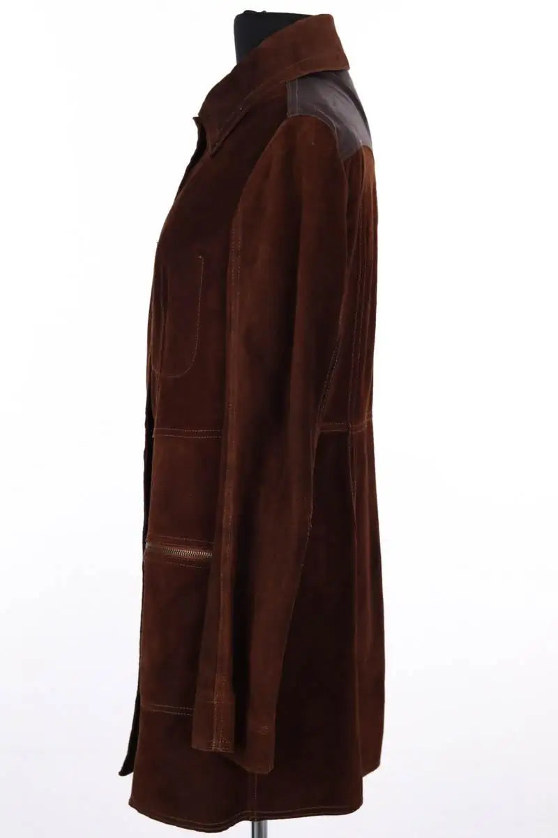 Veste Armani Jeans Marron en Daim