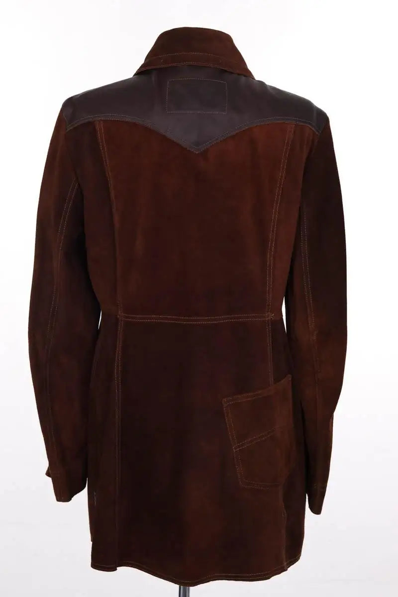 Veste Armani Jeans Marron en Daim