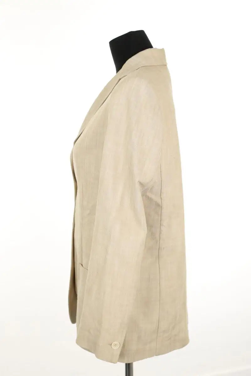 Veste Attic And Barn Ecru en Viscose
