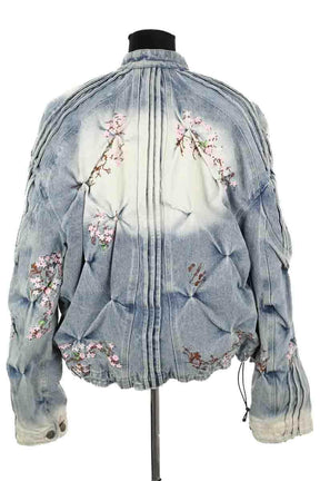 Veste Badson Cherry blossom Bleu en Coton