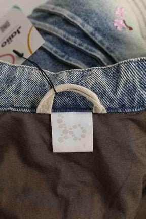 Veste Badson Cherry blossom Bleu en Coton