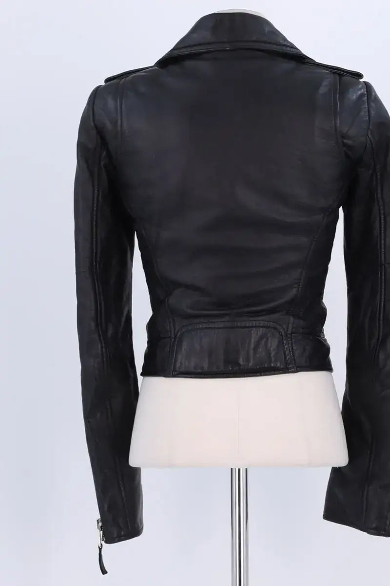 Veste Balenciaga Noir en Cuir