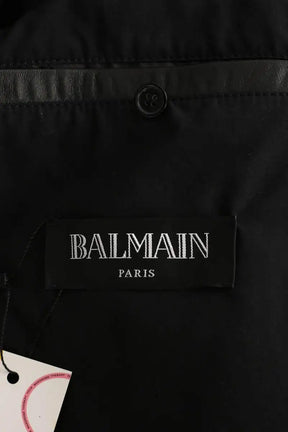 Veste Balmain Noir en Cuir