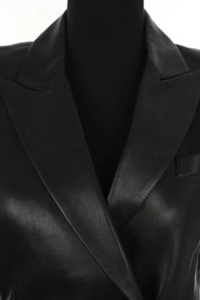 Veste Balmain Noir en Cuir