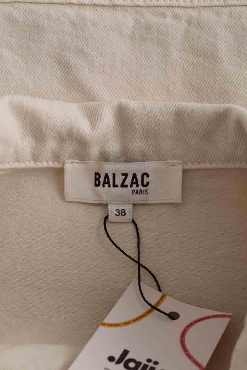 Veste Balzac Ecru en Coton