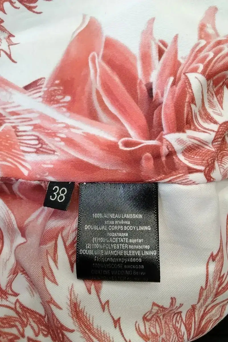 Veste Barbara Bui Argent en Cuir