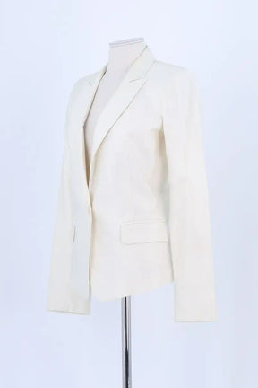 Veste Barbara Bui Blanc en Coton