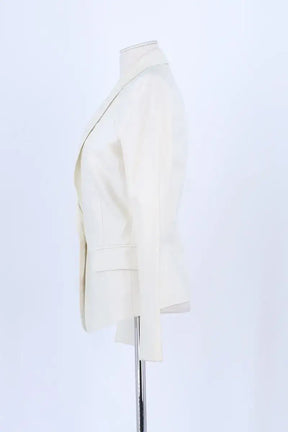 Veste Barbara Bui Blanc en Coton