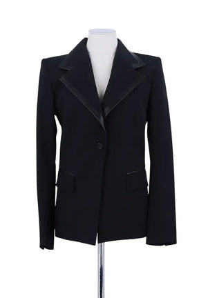 Veste Barbara Bui Noir en Laine, taille M - Seconde Main