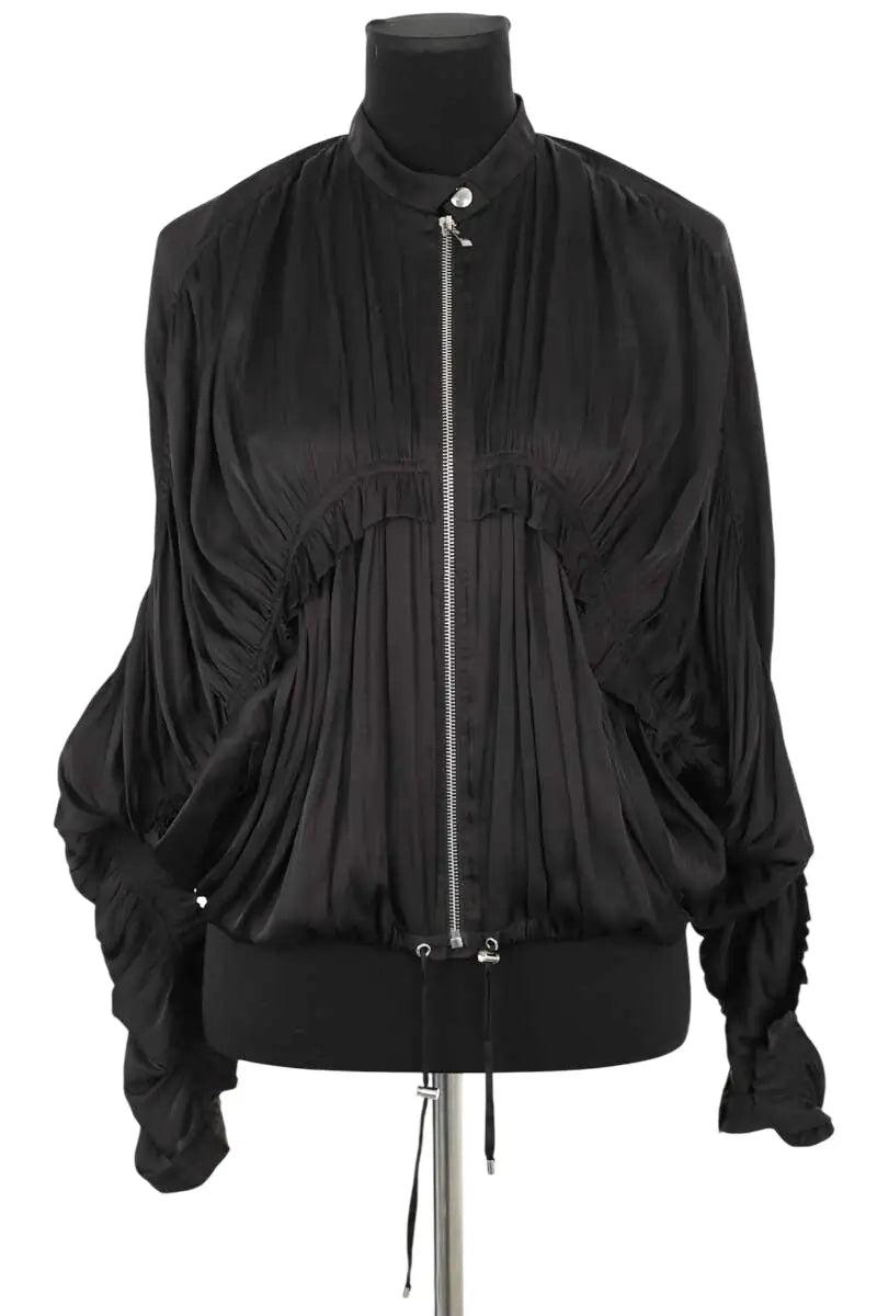 Veste Barbara Bui Noir en Polyamide, taille M - Seconde Main