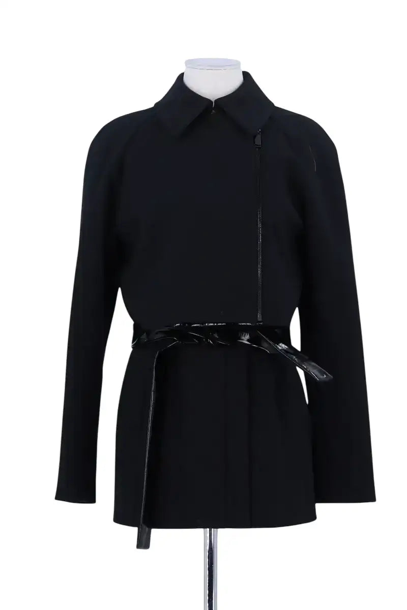 Veste Barbara Bui Noir en Synthétique, taille S - Seconde Main