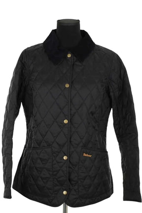 Veste Barbour Noir en Polyamide, taille M - Seconde Main