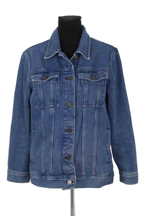 Veste Ba&Sh Bleu en Coton, taille S - Seconde Main