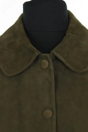 Veste Ba&Sh Kaki en Daim