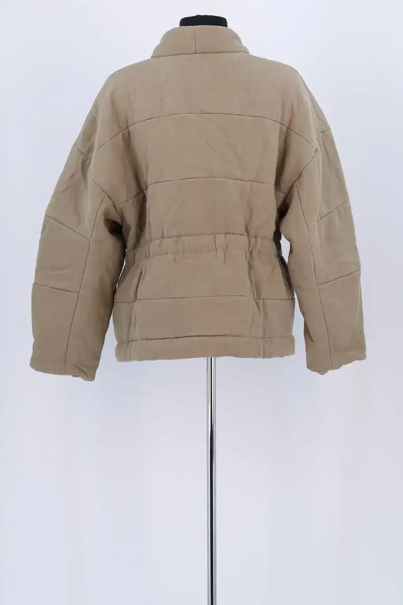 Veste Ba&Sh Lady Coat Beige en Lin