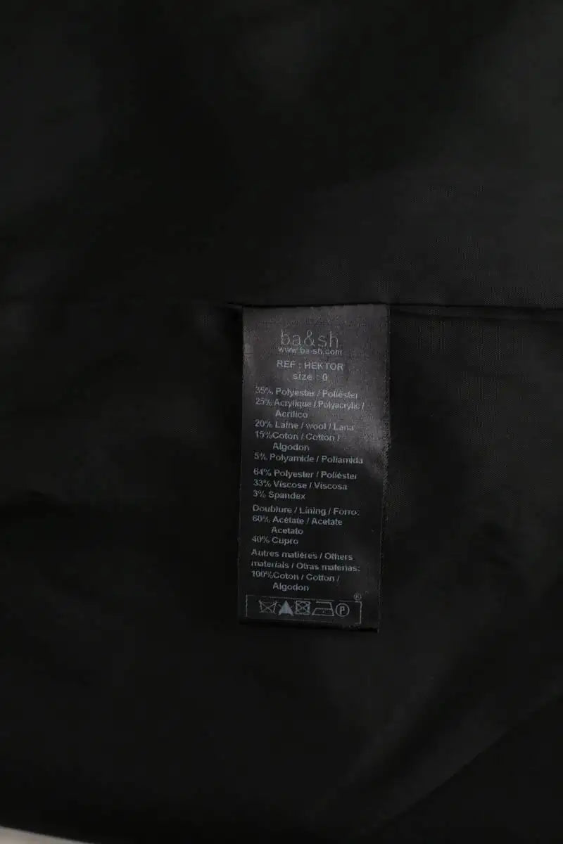 Veste Ba&Sh Noir en Coton