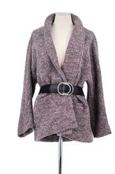 Veste Bash Violet en Laine, taille S - Seconde Main