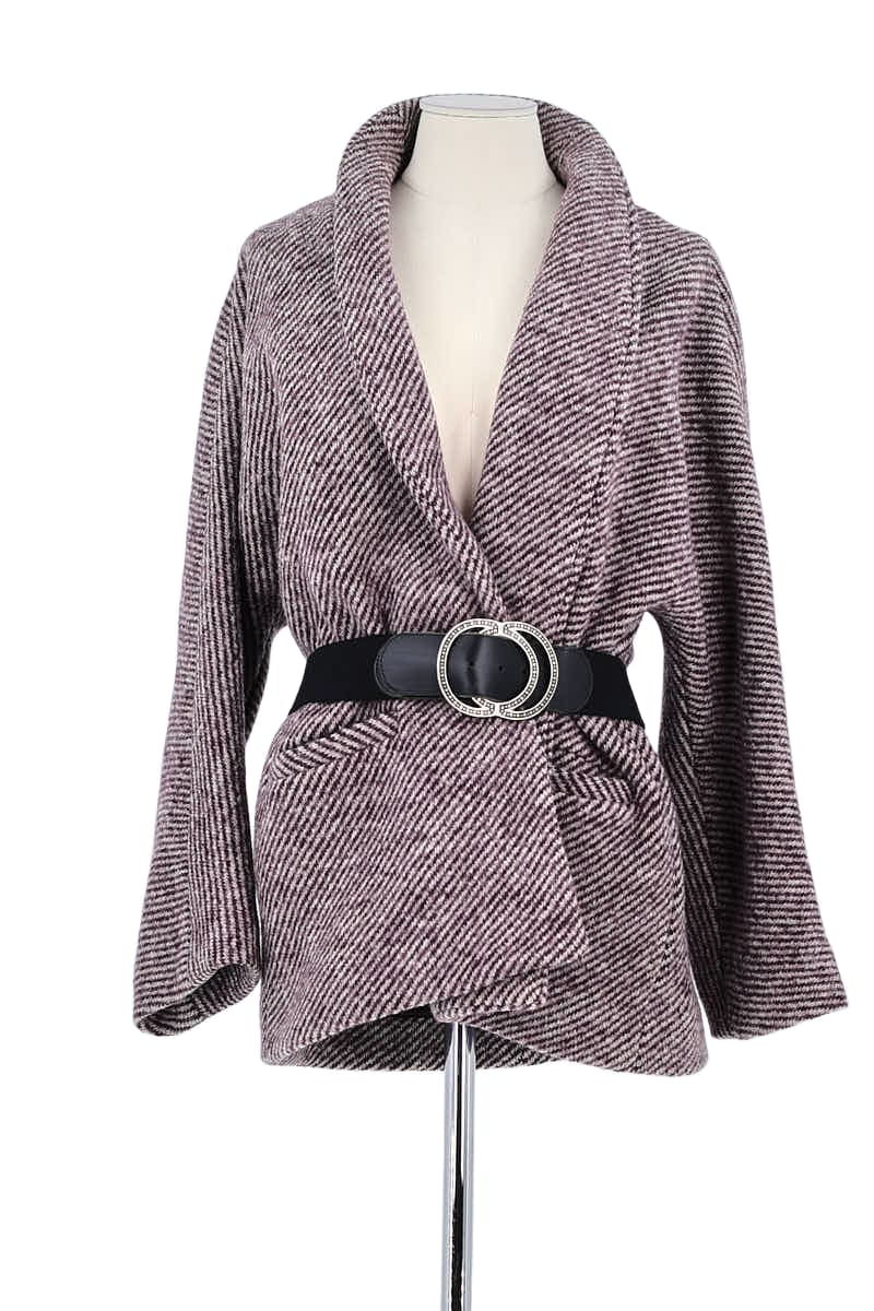 Veste Bash Violet en Laine, taille S - Seconde Main