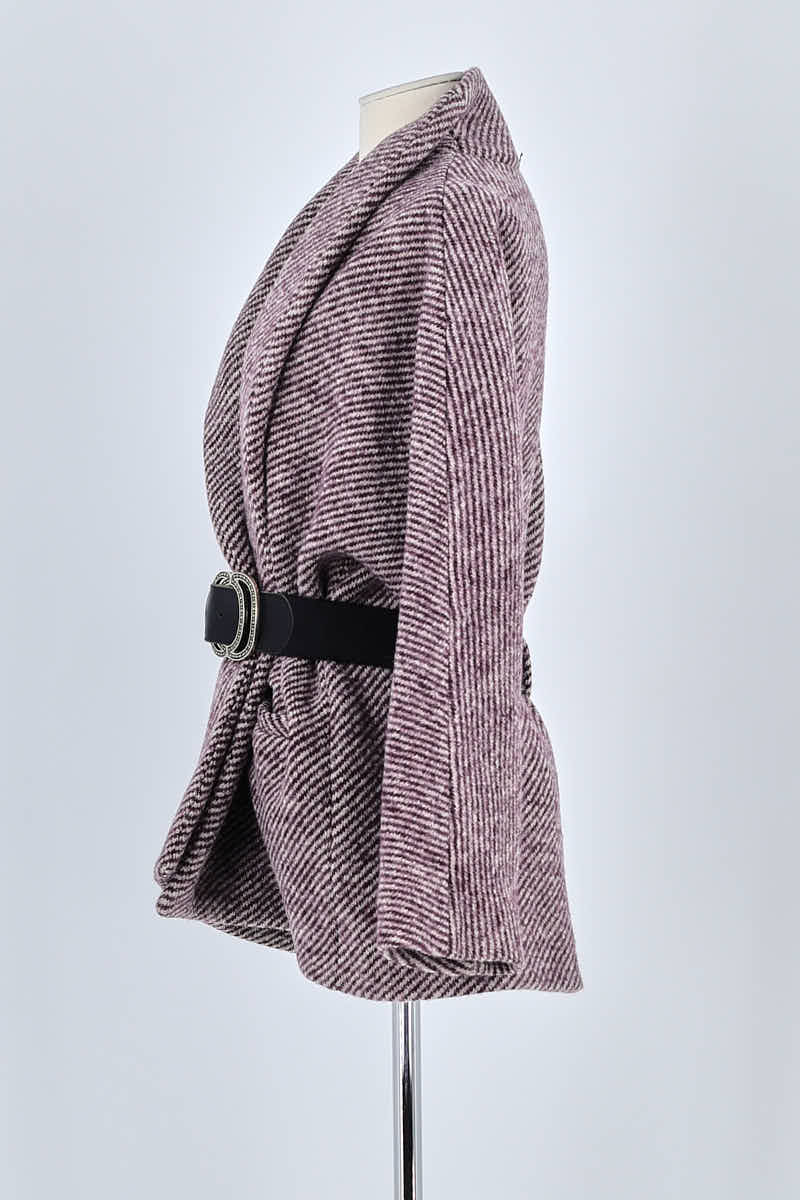 Veste Bash Violet en Laine
