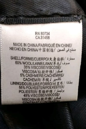 Veste BCBG Max Azria Marine en Laine
