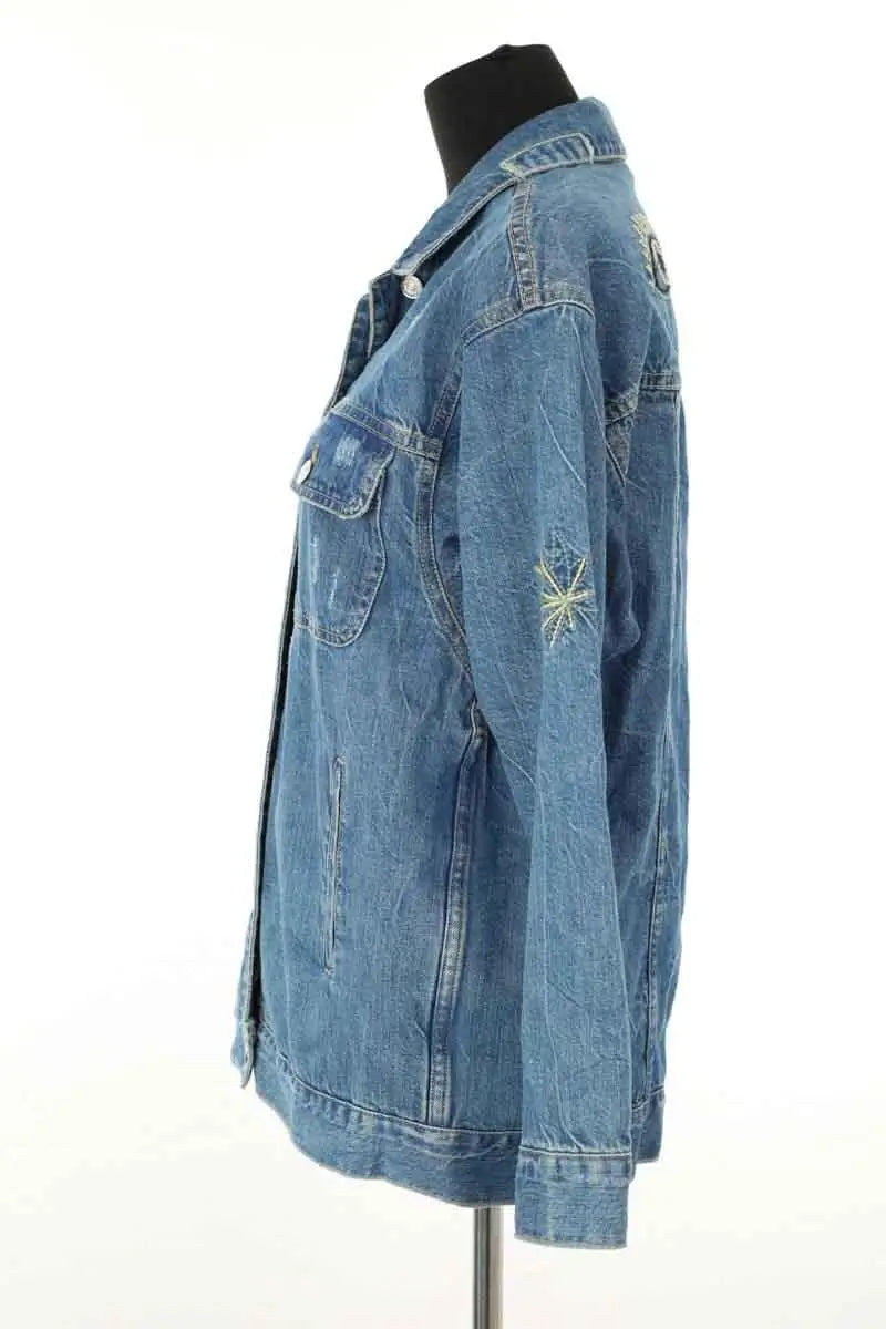 Veste Berenice Bleu en Coton