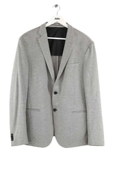Veste Boss Gris en Viscose, taille L - Seconde Main