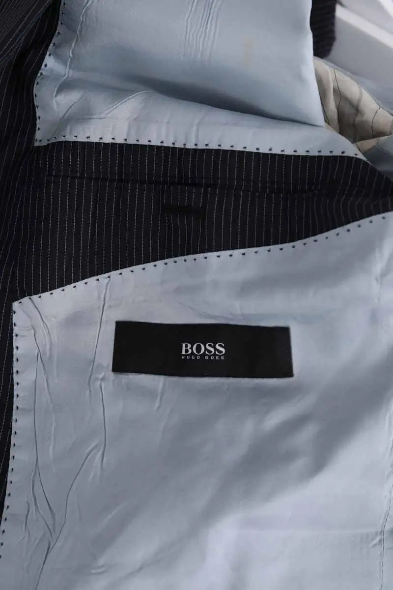 Veste Boss Marine en Soie