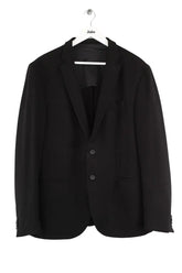 Veste Boss Noir en Viscose, taille L - Seconde Main