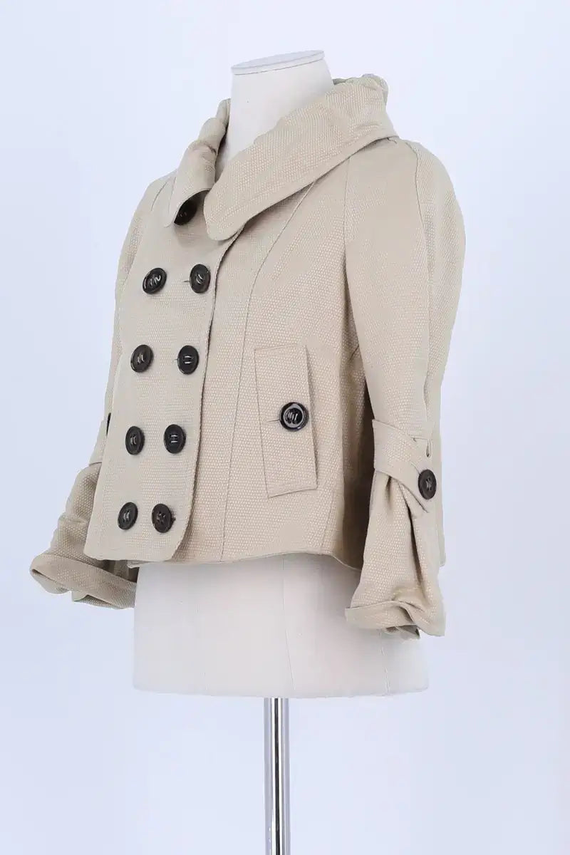 Veste Burberry Beige en Coton