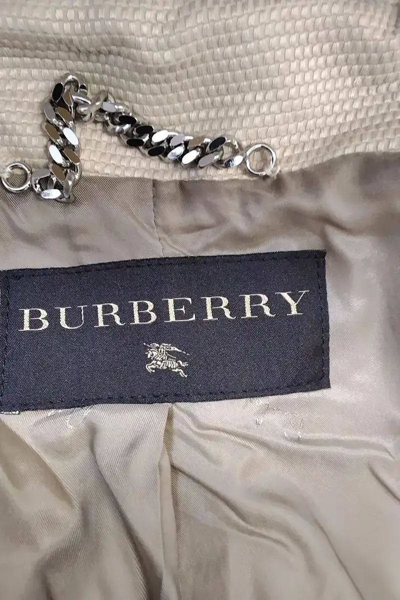 Veste Burberry Beige en Coton