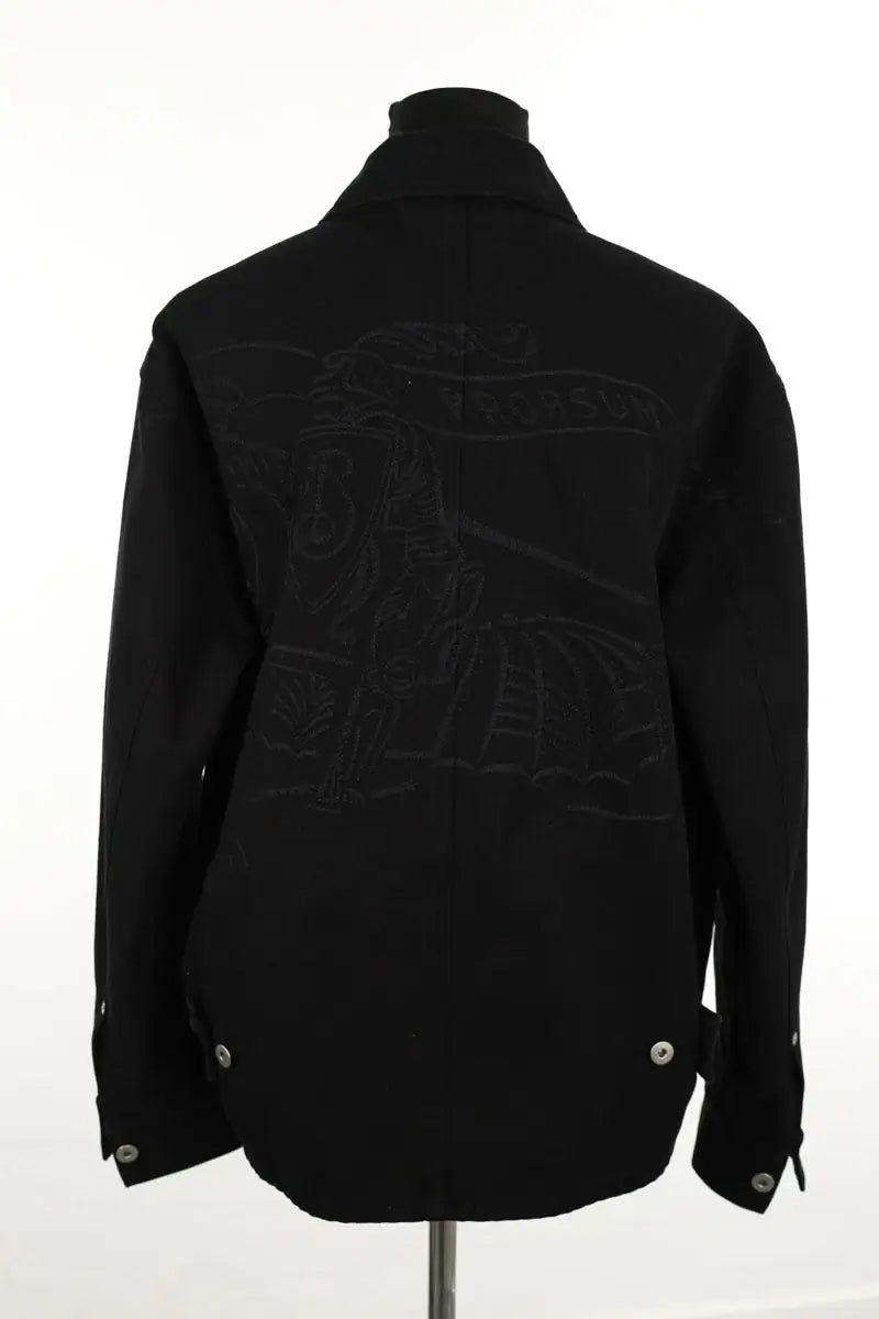 Veste Burberry Noir en Coton