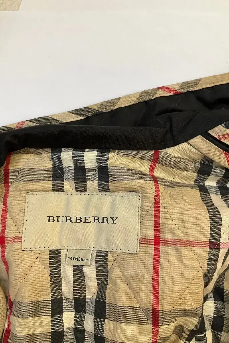 Veste Burberry Noir en Coton